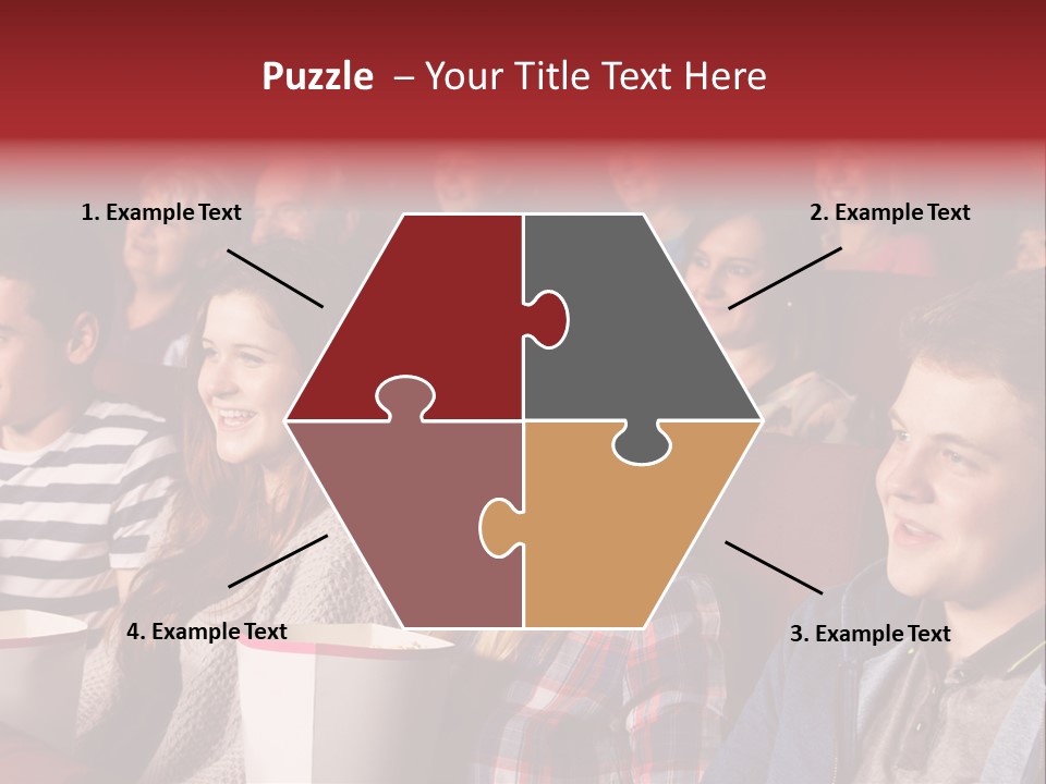 Teenager Friend Laughter PowerPoint Template