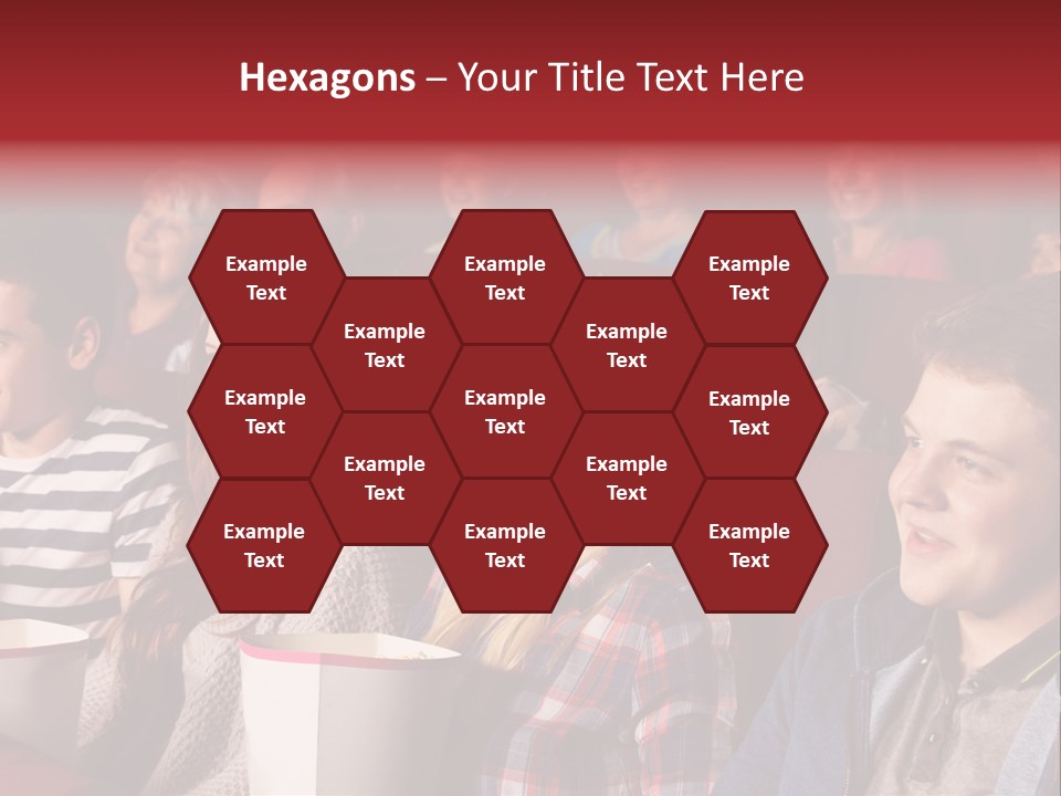 Teenager Friend Laughter PowerPoint Template