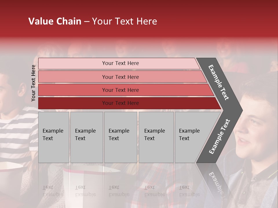 Teenager Friend Laughter PowerPoint Template