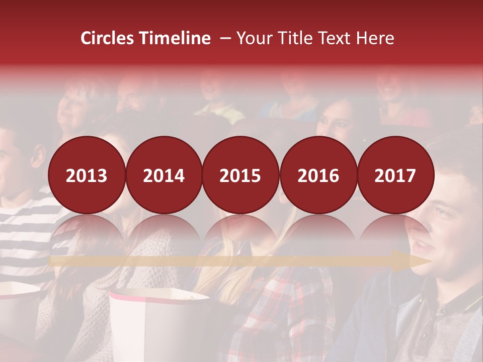 Teenager Friend Laughter PowerPoint Template