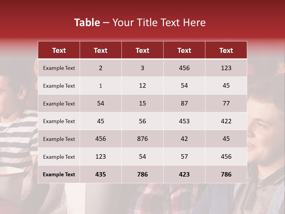 Teenager Friend Laughter PowerPoint Template