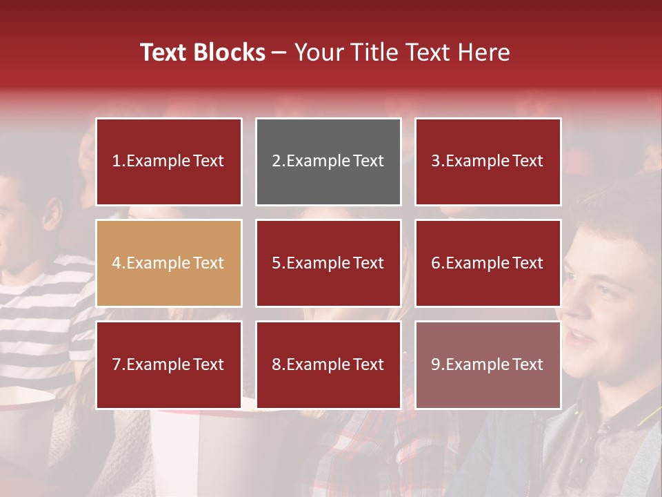 Teenager Friend Laughter PowerPoint Template