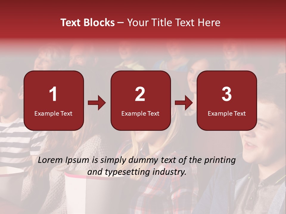 Teenager Friend Laughter PowerPoint Template