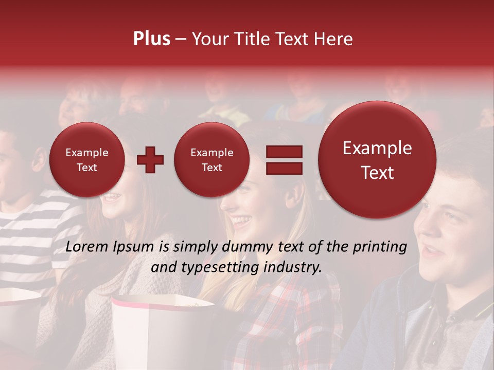 Teenager Friend Laughter PowerPoint Template