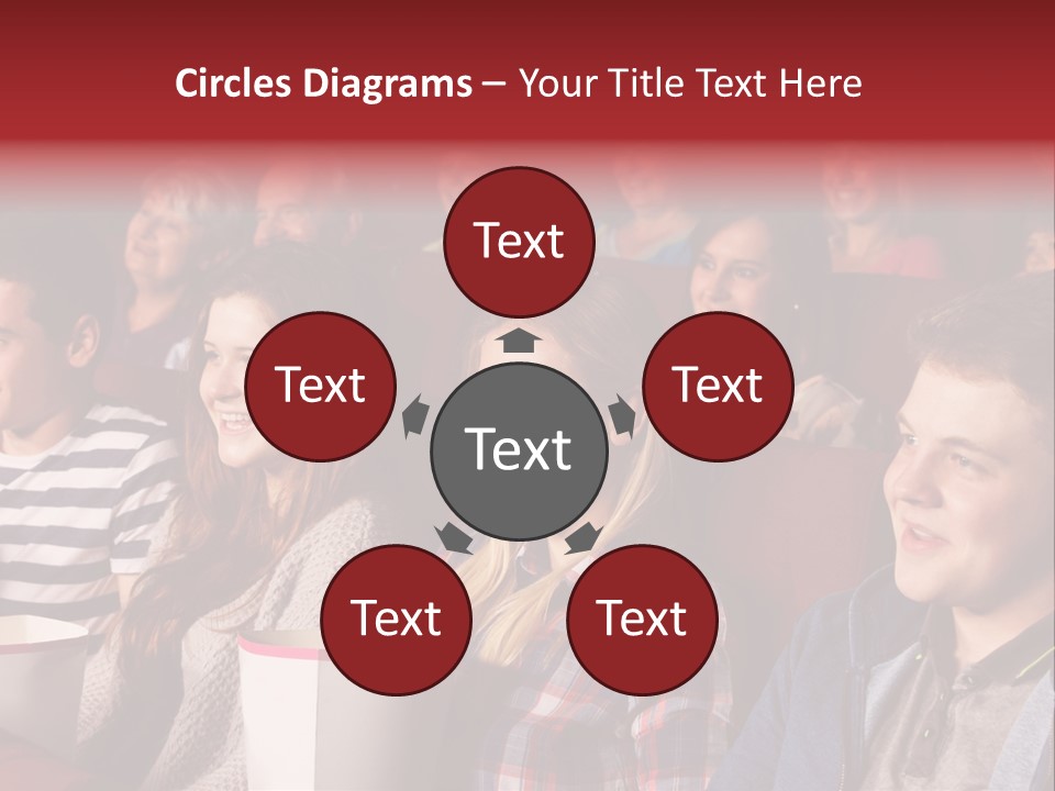 Teenager Friend Laughter PowerPoint Template