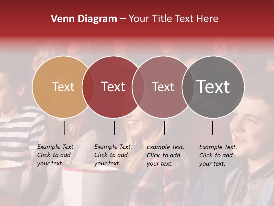 Teenager Friend Laughter PowerPoint Template