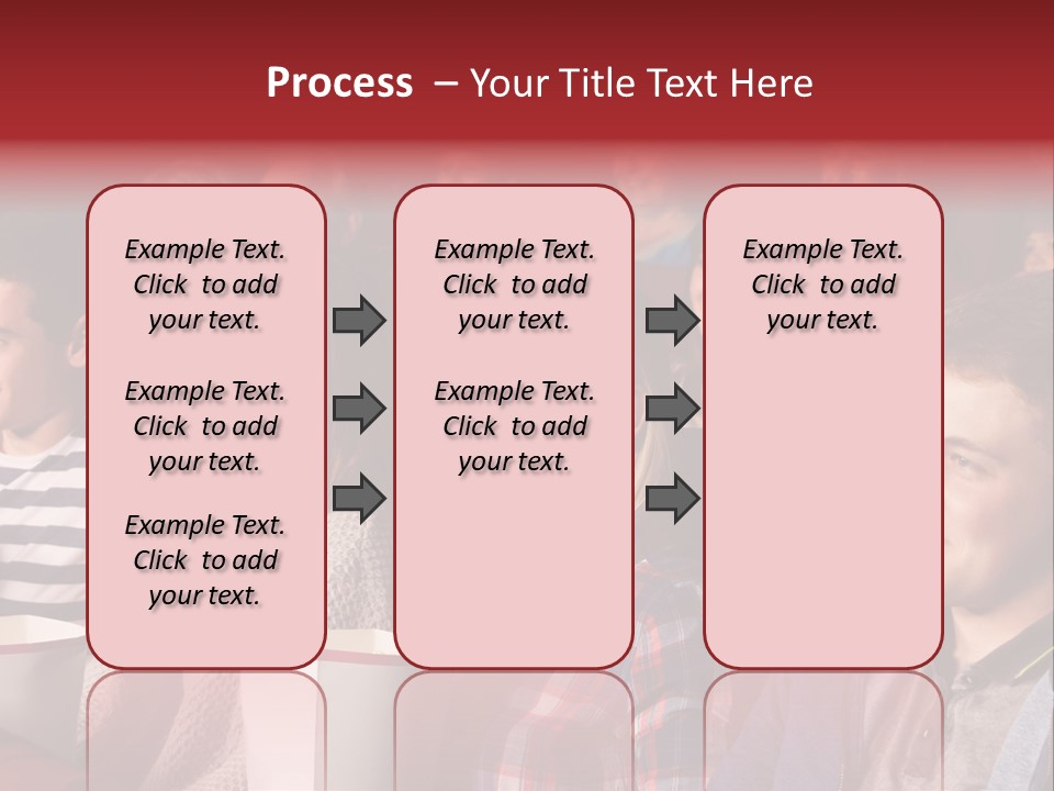 Teenager Friend Laughter PowerPoint Template