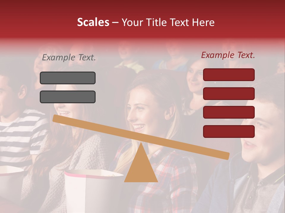 Teenager Friend Laughter PowerPoint Template