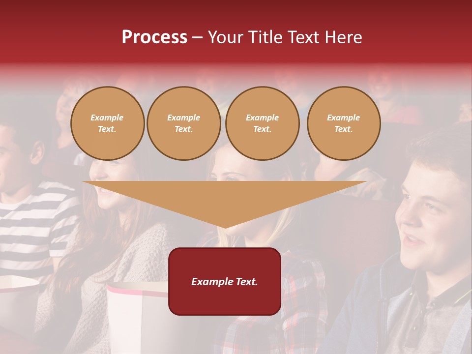 Teenager Friend Laughter PowerPoint Template