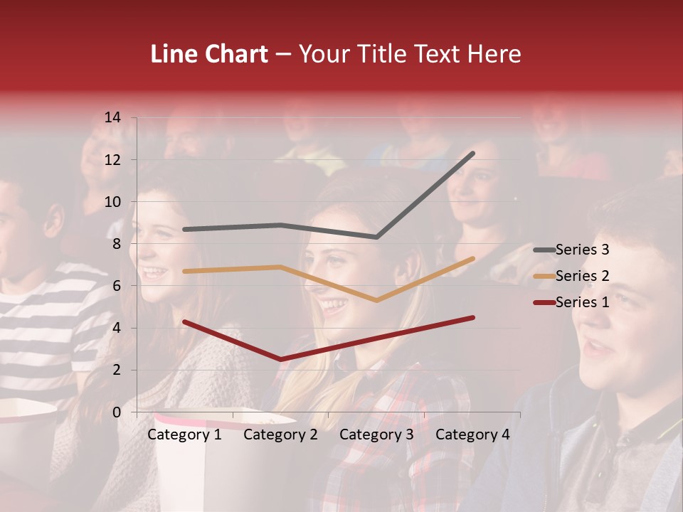 Teenager Friend Laughter PowerPoint Template