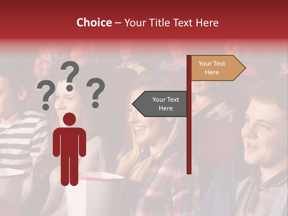 Teenager Friend Laughter PowerPoint Template