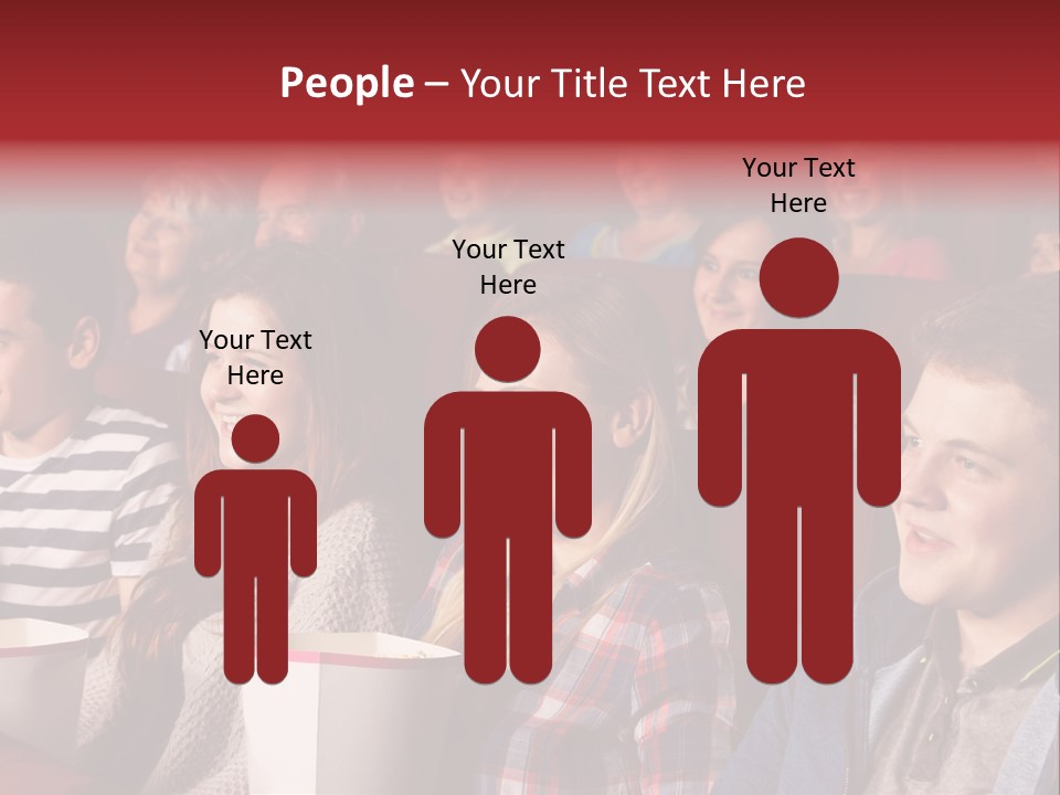 Teenager Friend Laughter PowerPoint Template