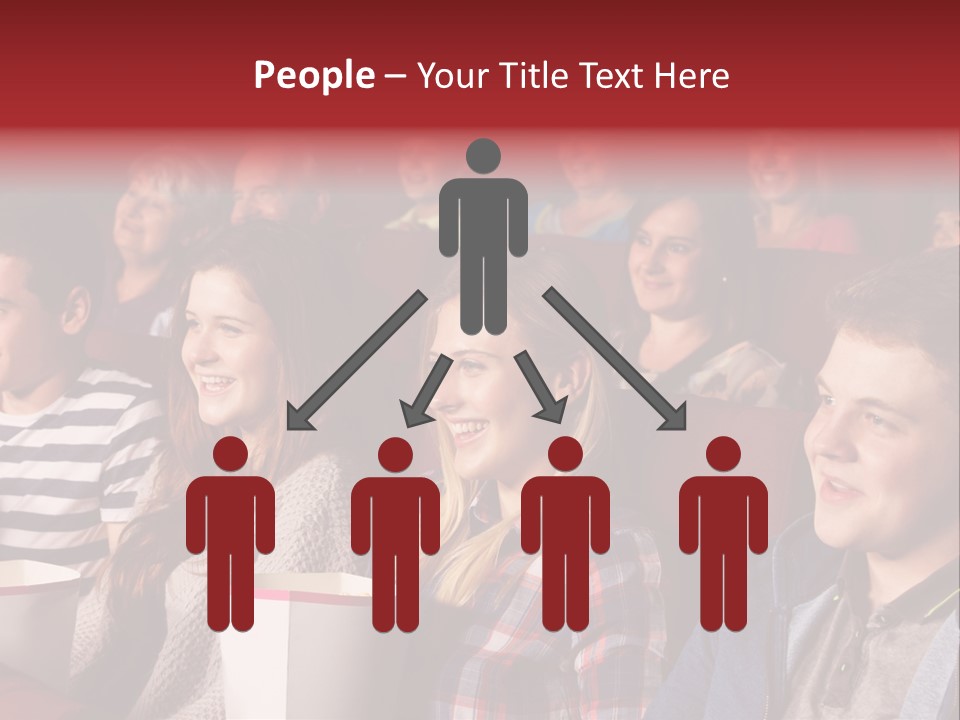 Teenager Friend Laughter PowerPoint Template