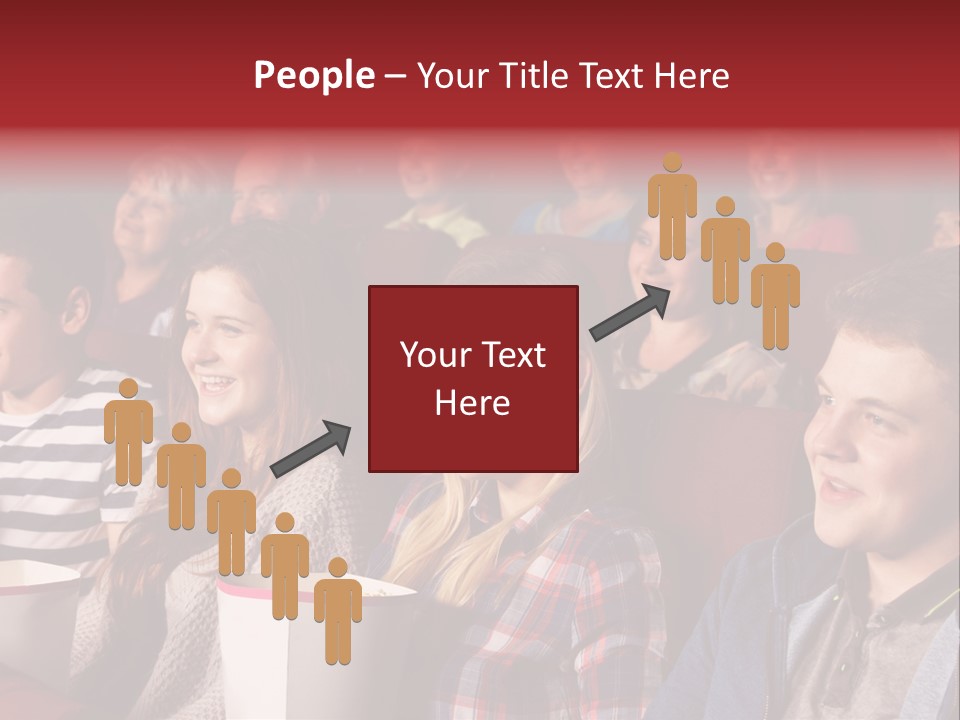 Teenager Friend Laughter PowerPoint Template