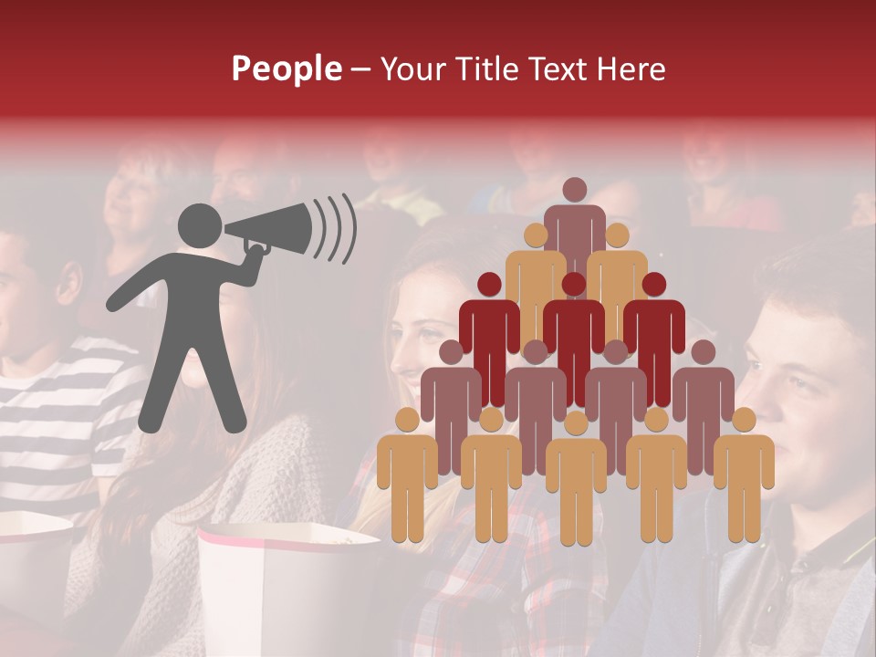 Teenager Friend Laughter PowerPoint Template