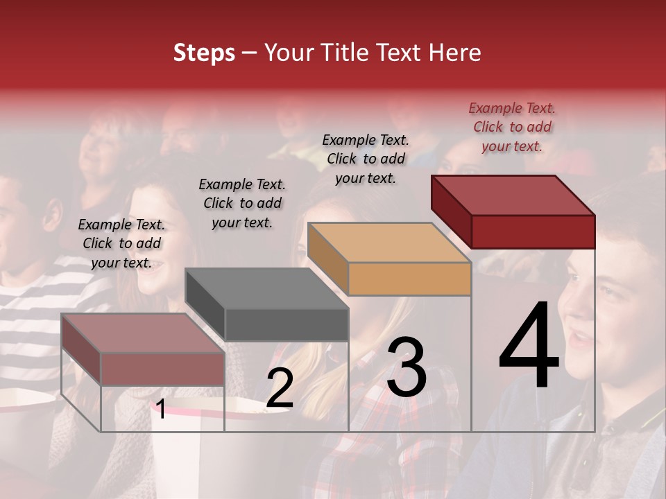 Teenager Friend Laughter PowerPoint Template