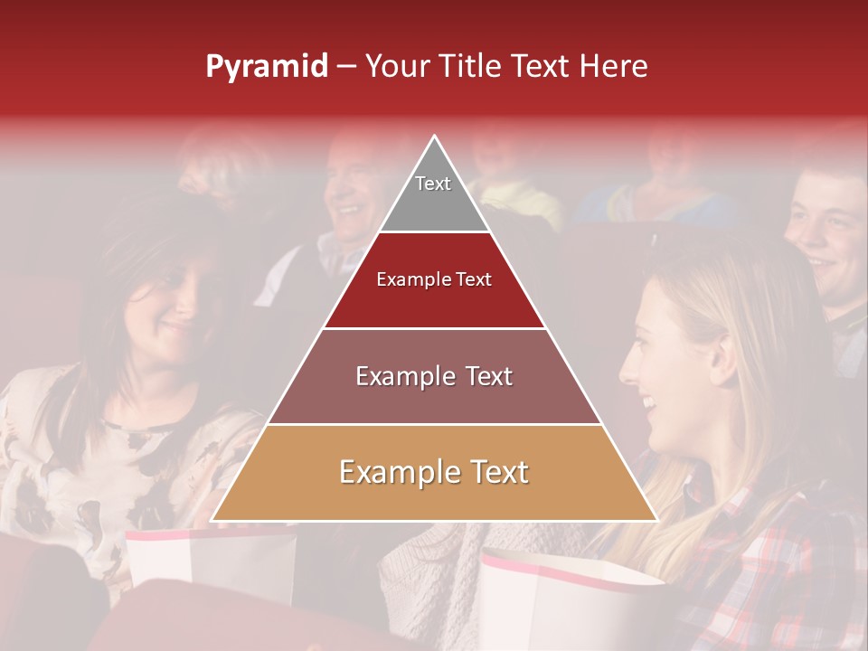 Indoor Couple Watching PowerPoint Template