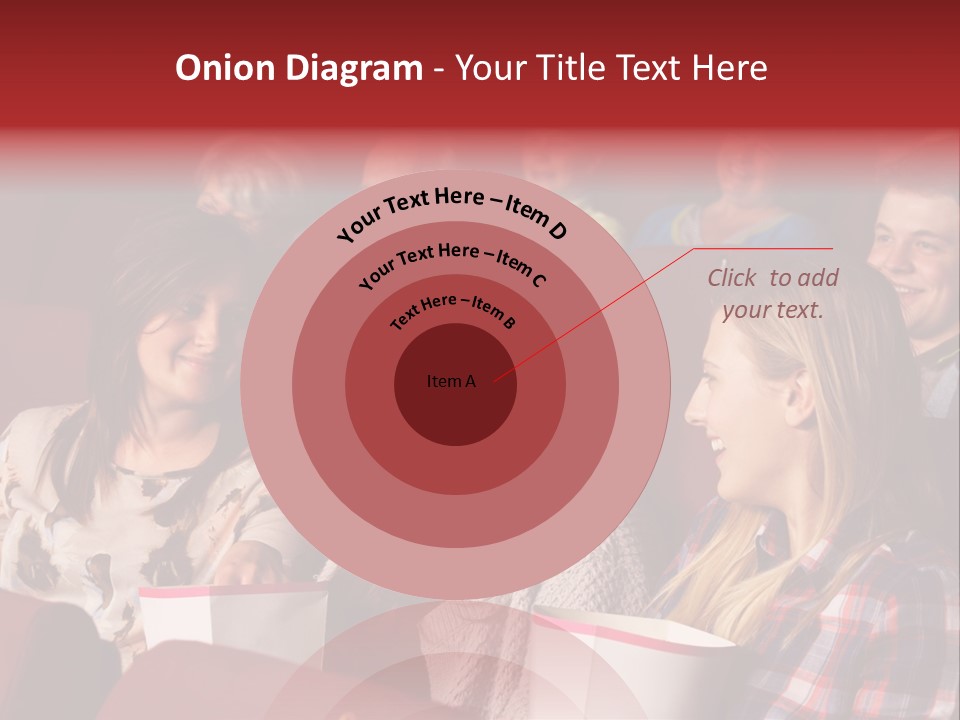 Indoor Couple Watching PowerPoint Template