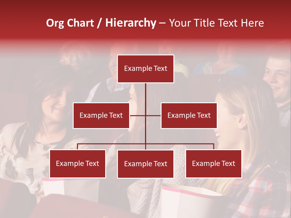 Indoor Couple Watching PowerPoint Template