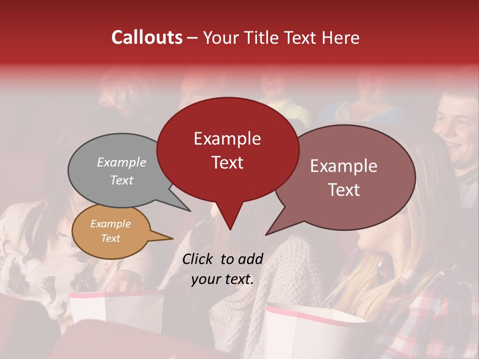 Indoor Couple Watching PowerPoint Template