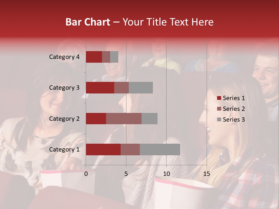 Indoor Couple Watching PowerPoint Template