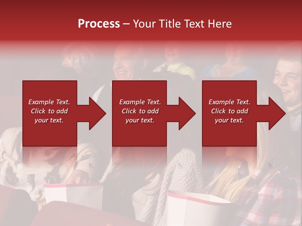 Indoor Couple Watching PowerPoint Template