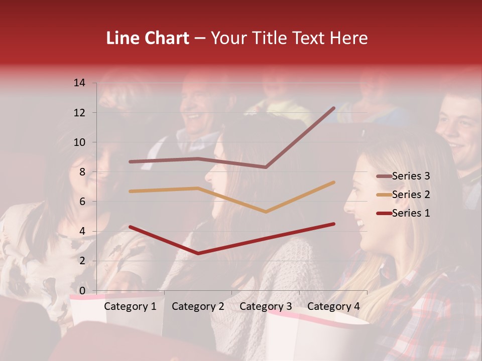 Indoor Couple Watching PowerPoint Template