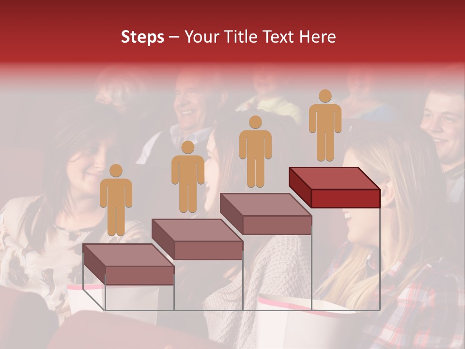 Indoor Couple Watching PowerPoint Template