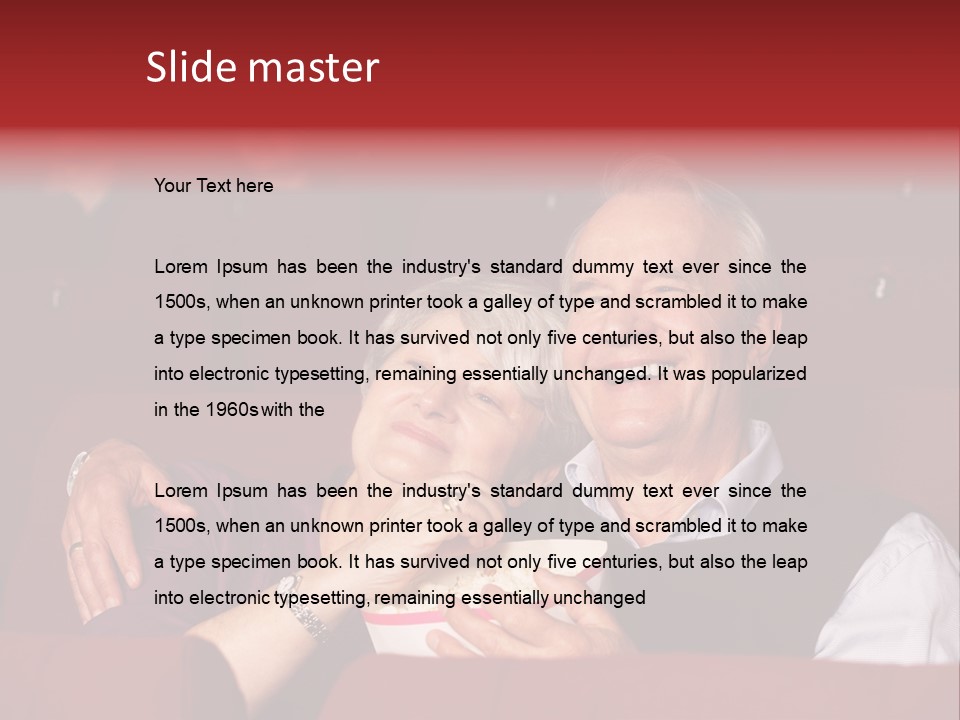 Woman Together Cinema PowerPoint Template