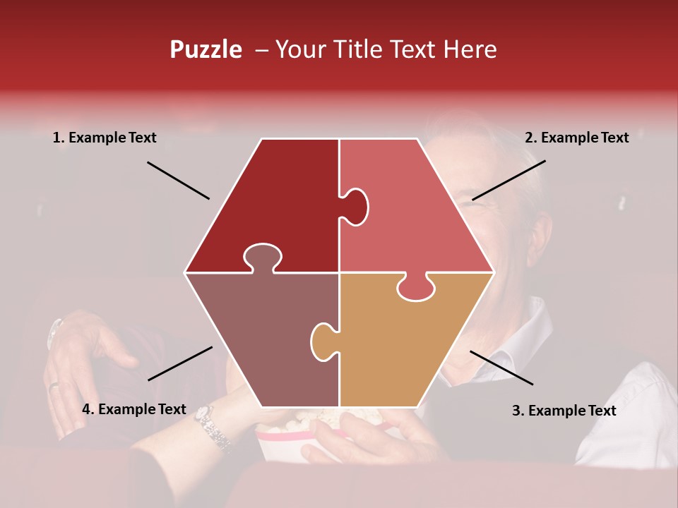 Woman Together Cinema PowerPoint Template