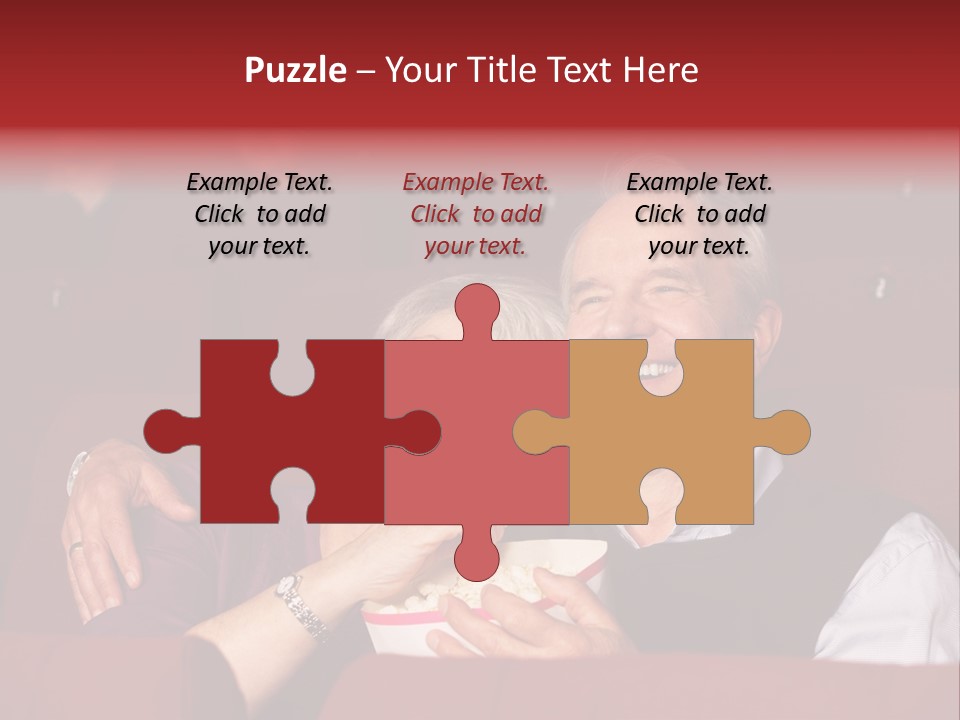 Woman Together Cinema PowerPoint Template