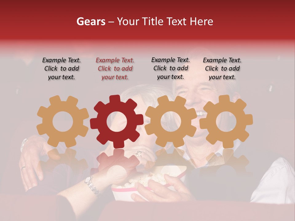 Woman Together Cinema PowerPoint Template