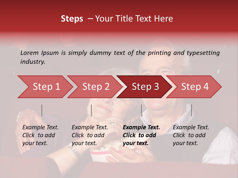 Woman Together Cinema PowerPoint Template
