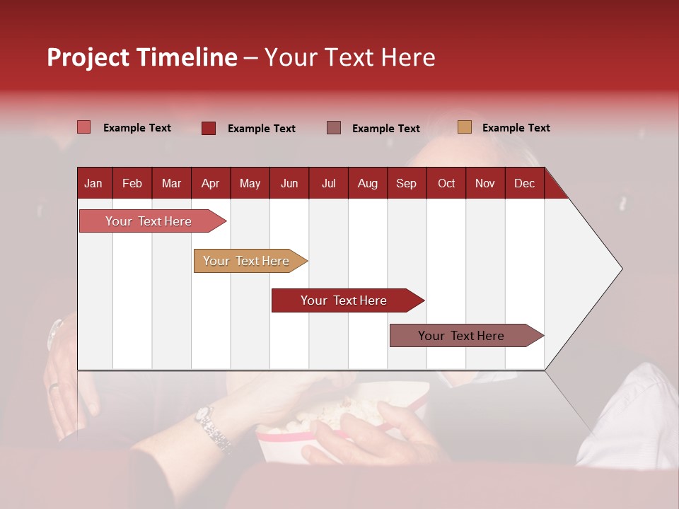 Woman Together Cinema PowerPoint Template