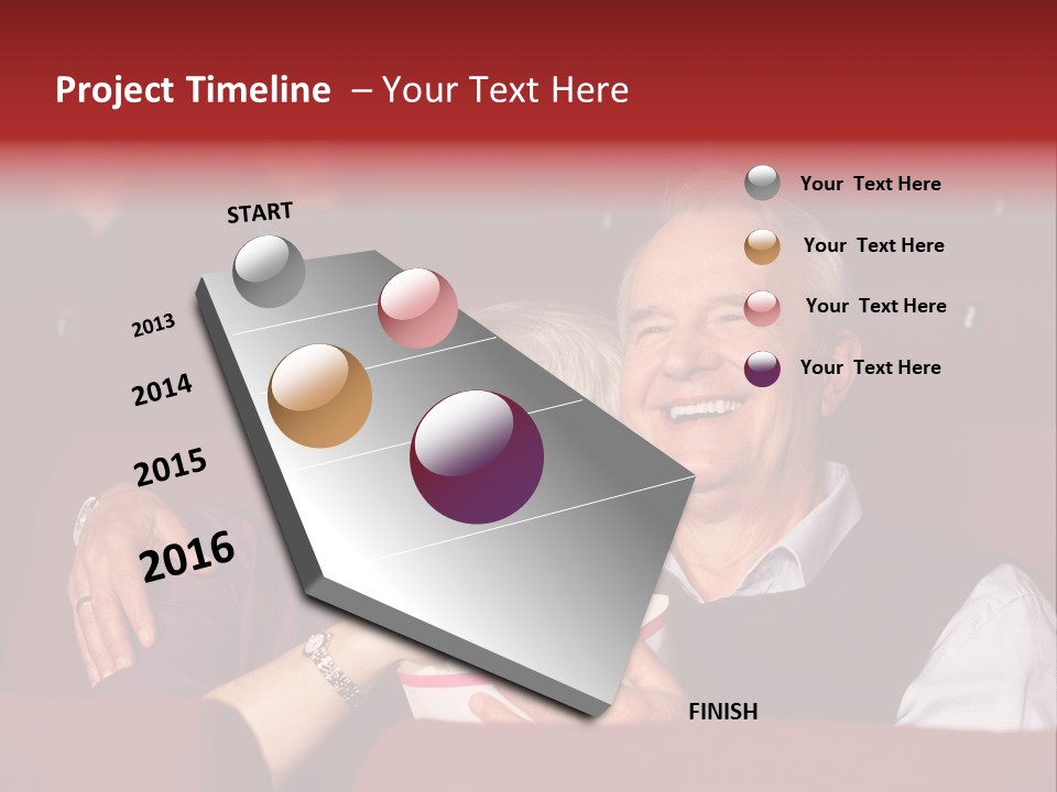Woman Together Cinema PowerPoint Template