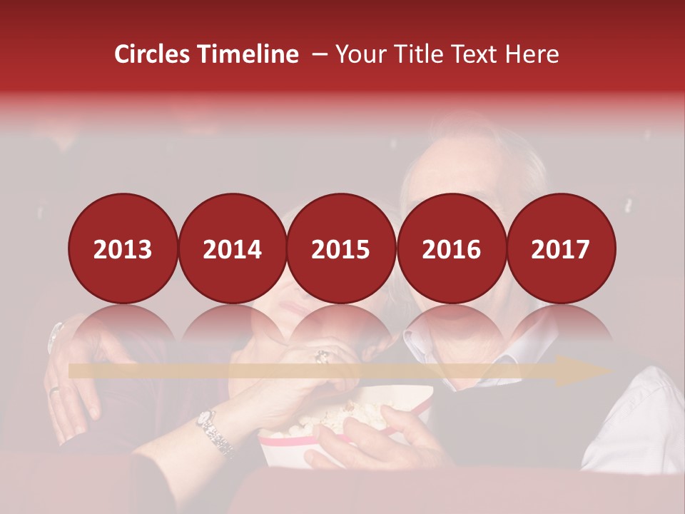 Woman Together Cinema PowerPoint Template