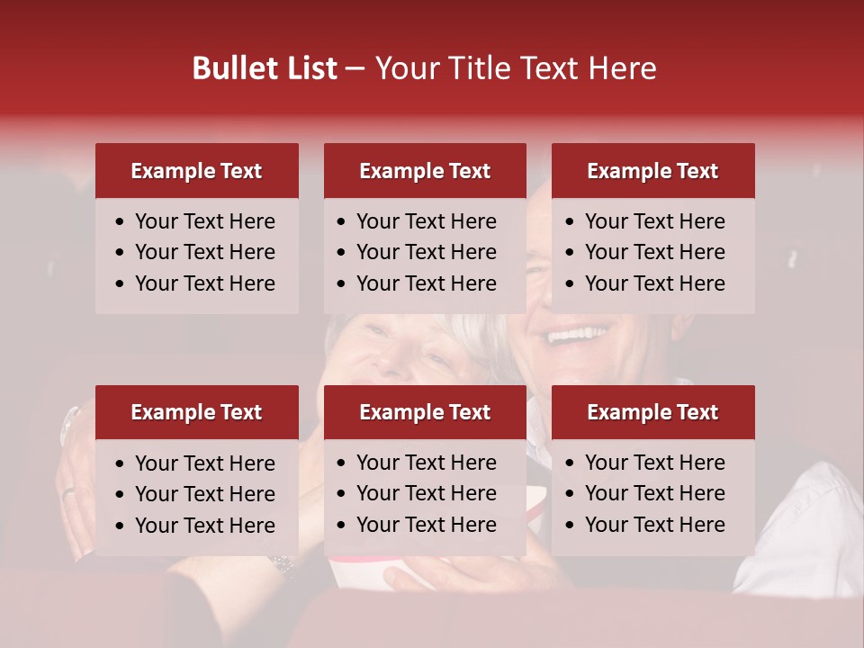 Woman Together Cinema PowerPoint Template