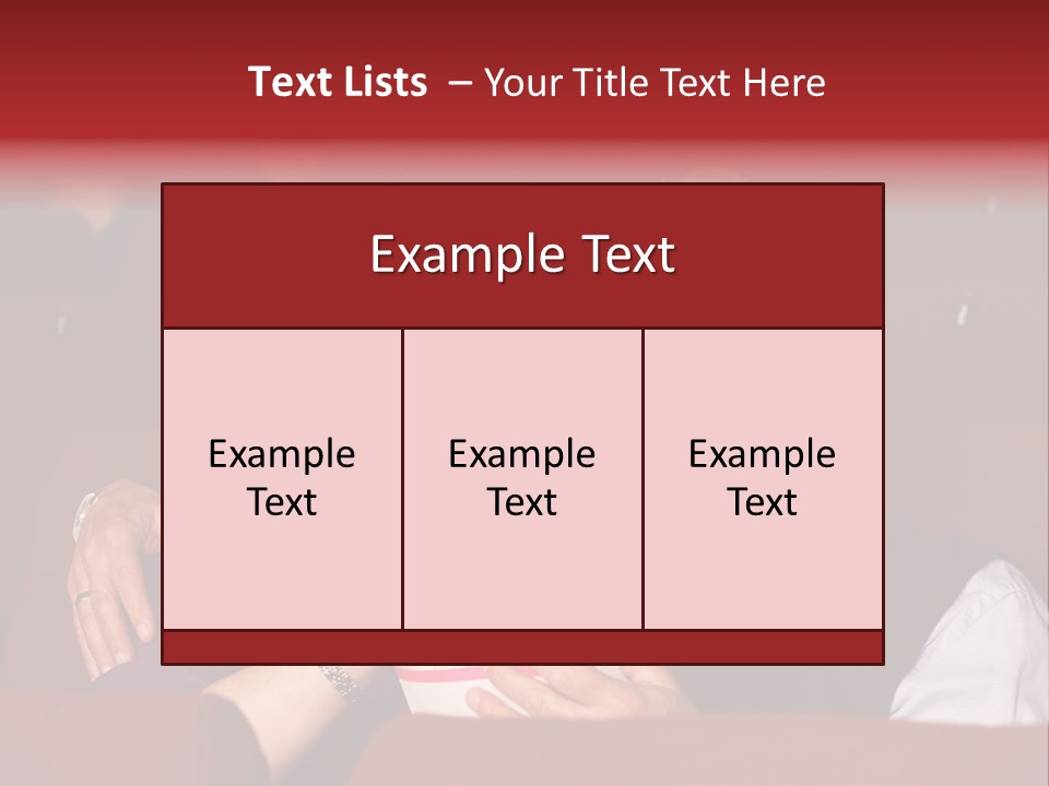 Woman Together Cinema PowerPoint Template