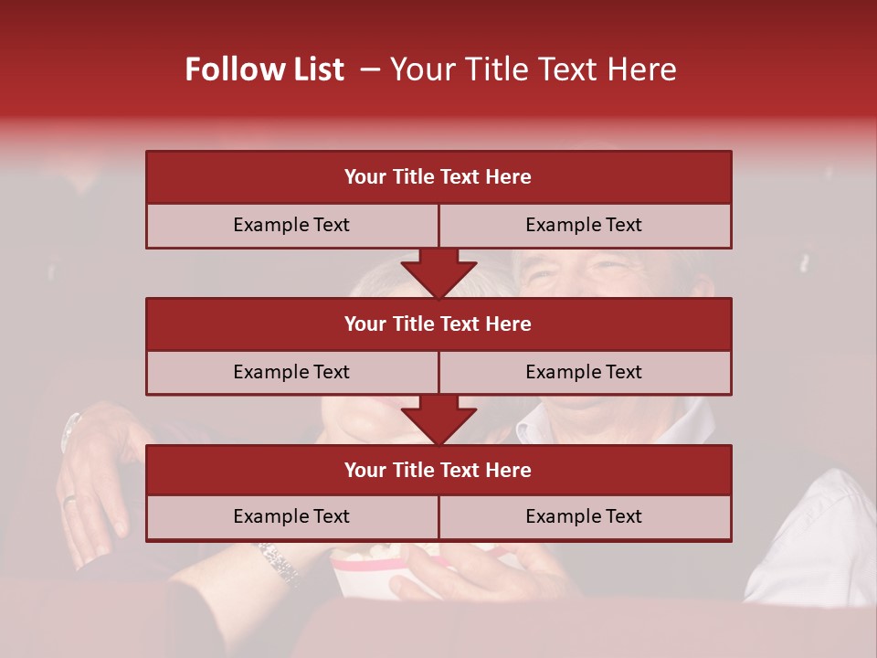 Woman Together Cinema PowerPoint Template
