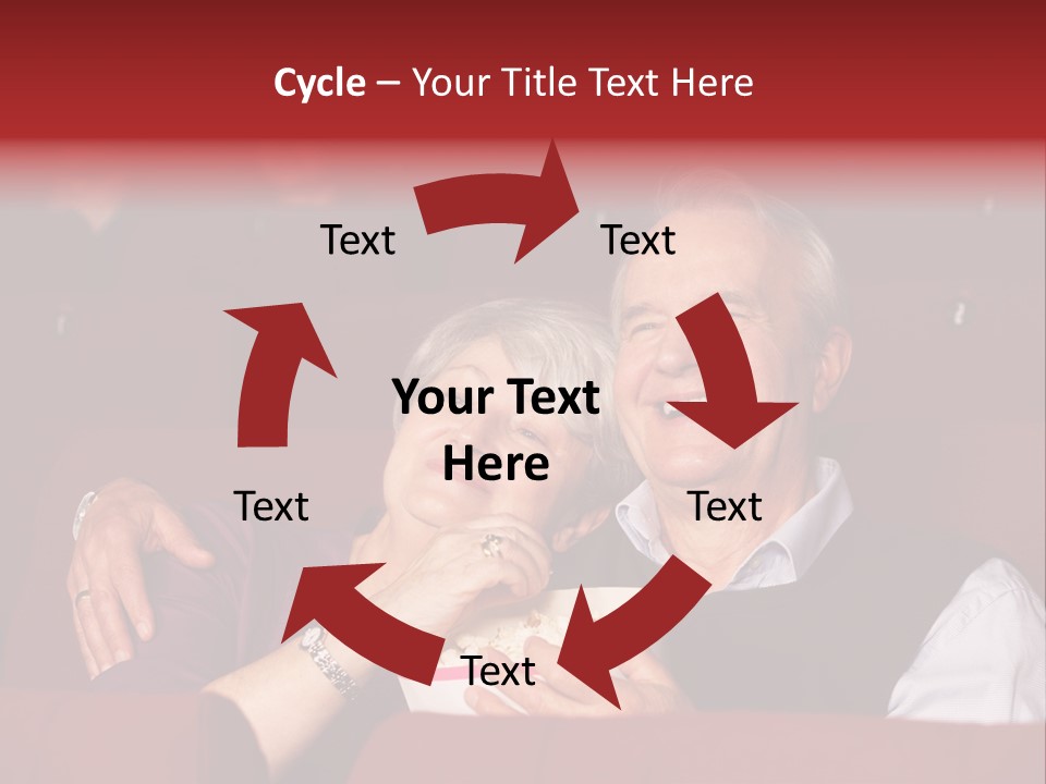 Woman Together Cinema PowerPoint Template