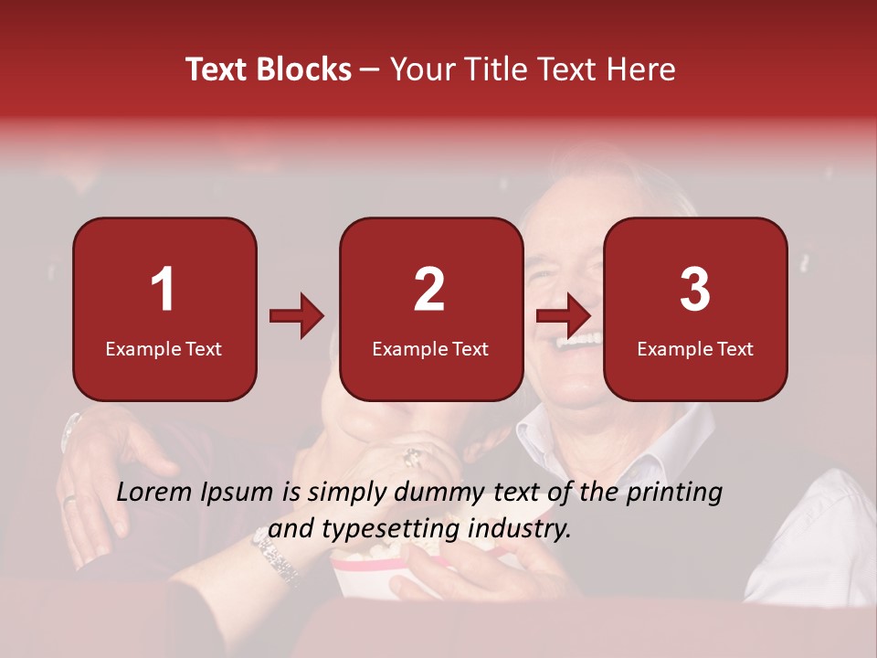 Woman Together Cinema PowerPoint Template