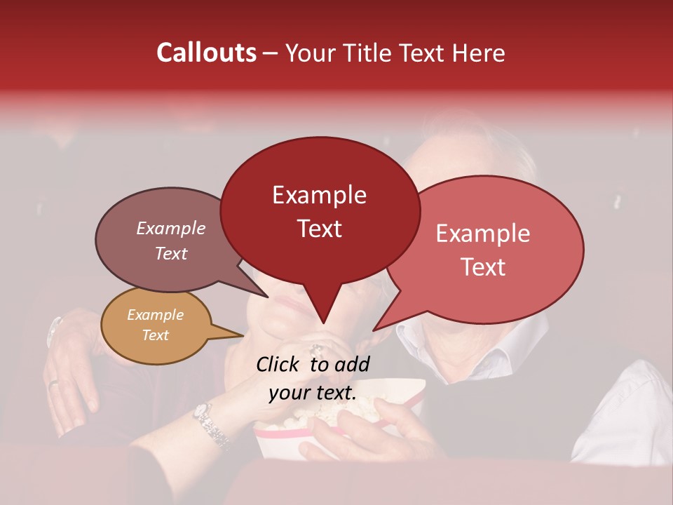 Woman Together Cinema PowerPoint Template