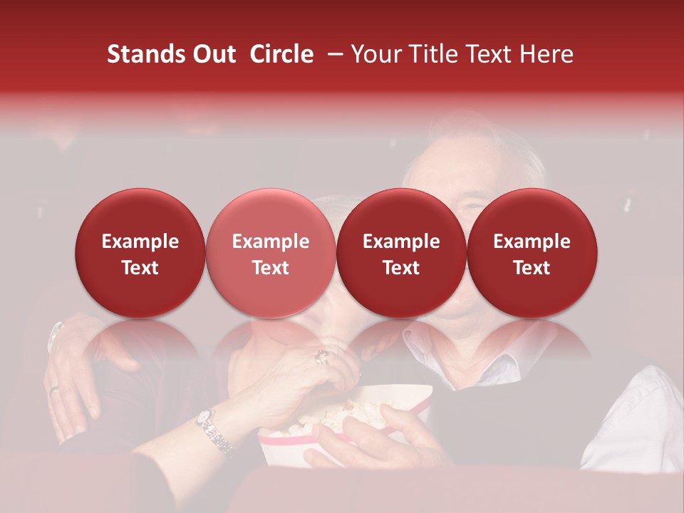 Woman Together Cinema PowerPoint Template