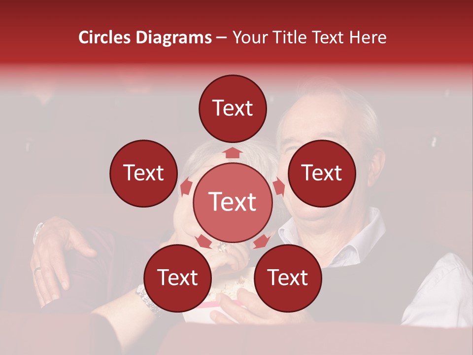 Woman Together Cinema PowerPoint Template