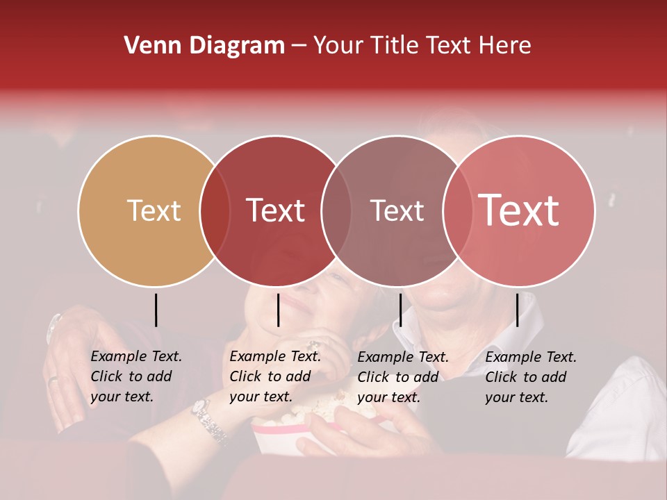 Woman Together Cinema PowerPoint Template