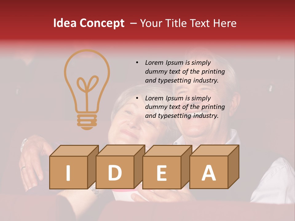 Woman Together Cinema PowerPoint Template