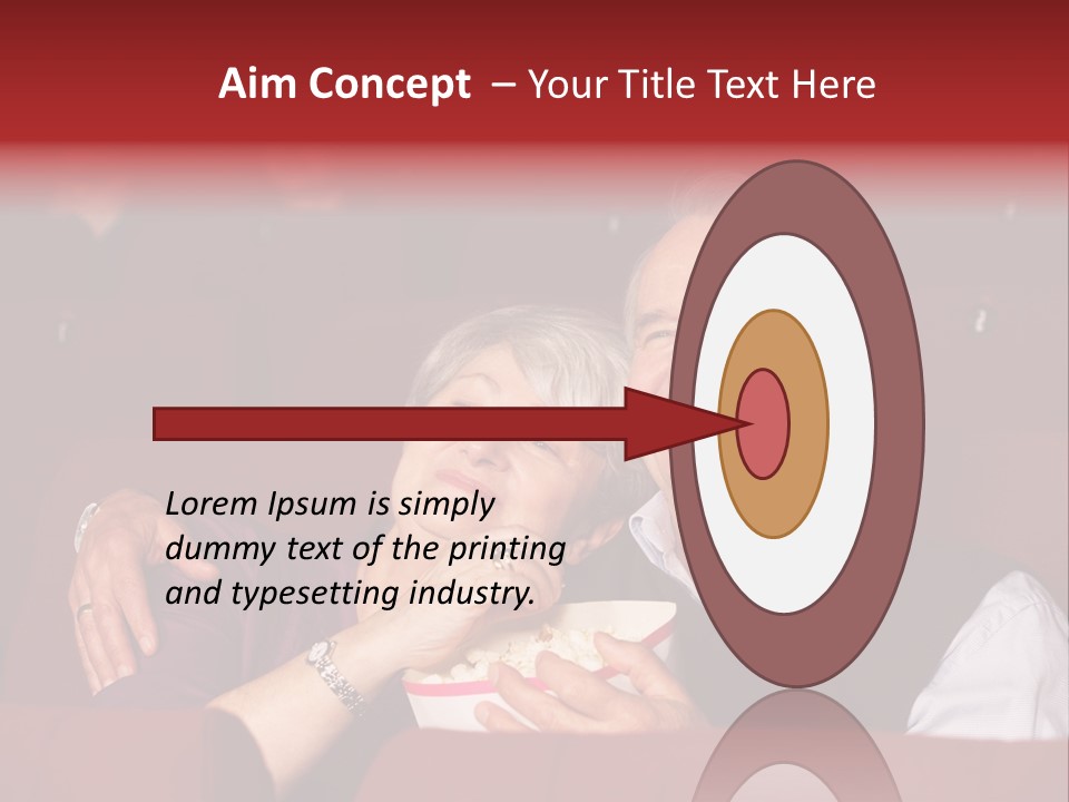 Woman Together Cinema PowerPoint Template