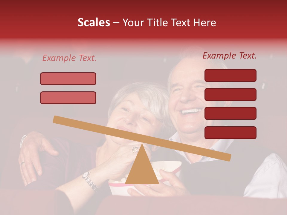 Woman Together Cinema PowerPoint Template