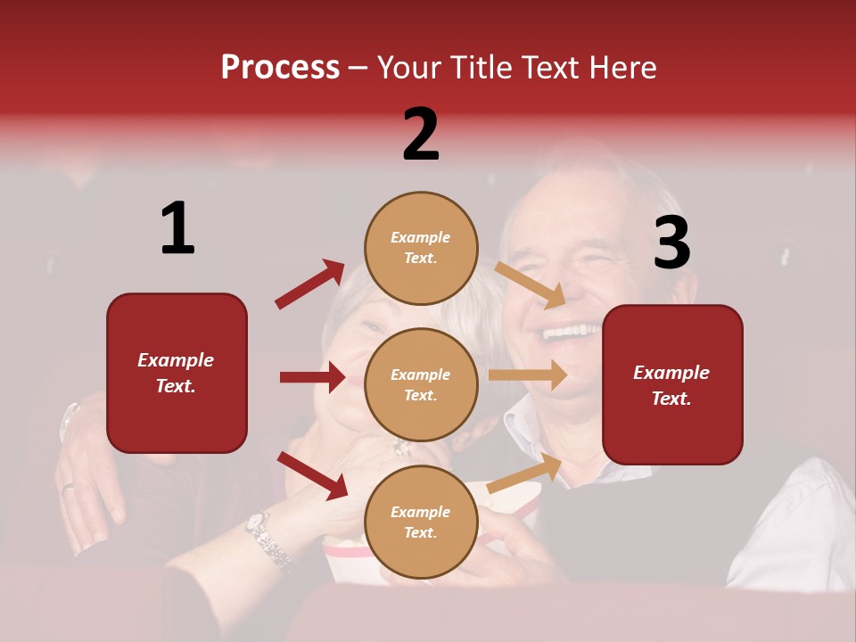 Woman Together Cinema PowerPoint Template