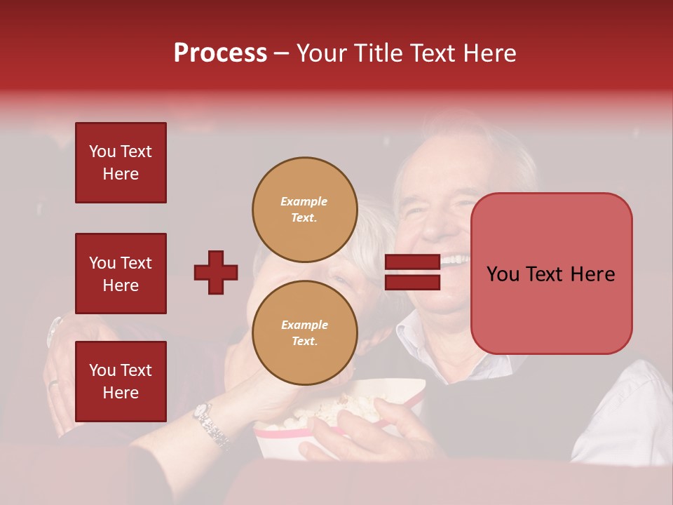 Woman Together Cinema PowerPoint Template